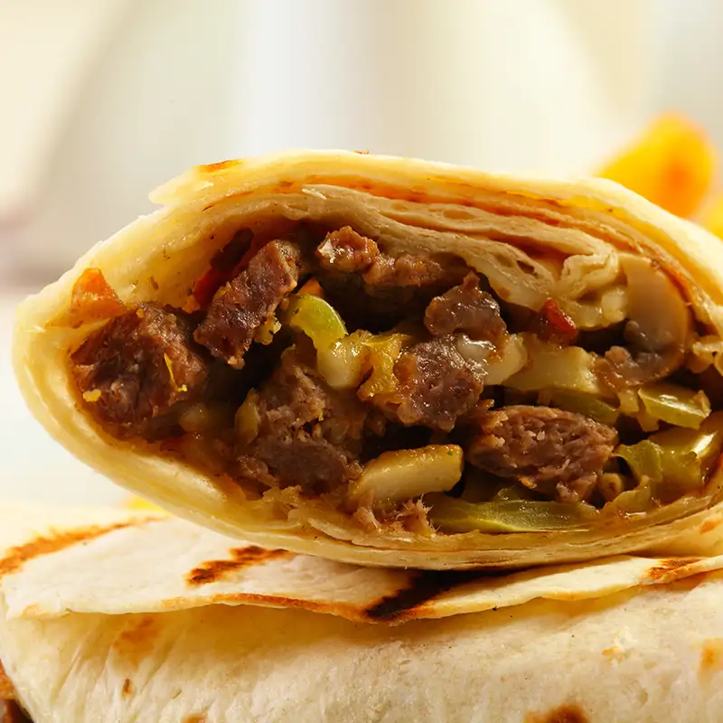 Menu galette kebab